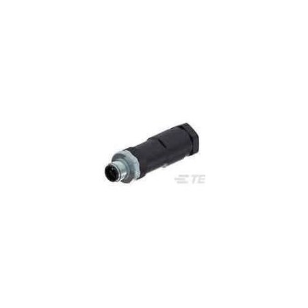 Te Connectivity M12 DC POWER CONNECTOR  T-CODED  PLUG 2120949-1